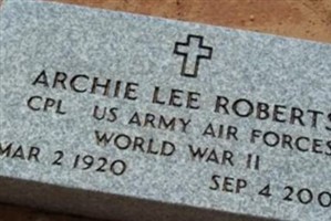 Archie Lee Roberts