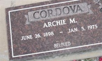 Archie M. Cordova Archie M. Cordova