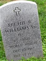 Archie R Williams, Sr