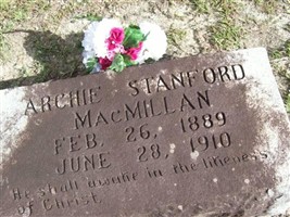 Archie Stanford MacMillan Archie Stanford MacMillan