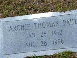 Archie Thomas Paul