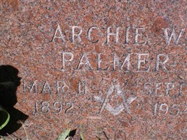 Archie W Palmer