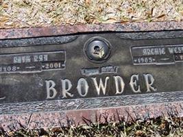 Archie West Browder