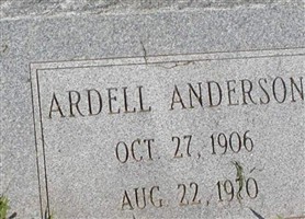 Ardell Anderson Ardell Anderson