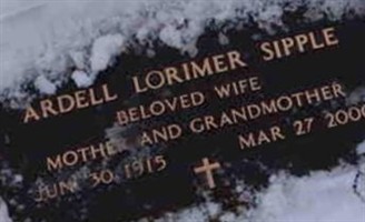 Ardell Lorimer Sipple Ardell Lorimer Sipple