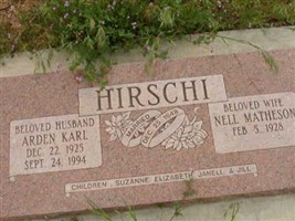 Arden Karl Hirschi