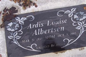 Ardis Louise Albertson Ardis Louise Albertson