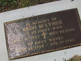 Ardis M Lyneis