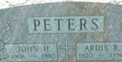 Ardis R. Peters Ardis R. Peters