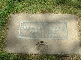 Ardith Arlene Bell Ardith Arlene Bell
