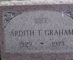 Ardith T. Graham Ardith T. Graham