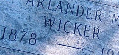 Arlander M Wicker