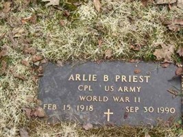 Arlie B Priest