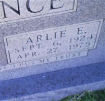 Arlie E. Lowrance Arlie E. Lowrance