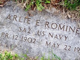 Arlie E "Termite" Romines Arlie E "Termite" Romines