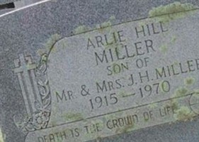 Arlie Hill Miller Arlie Hill Miller