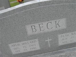 Arlie Millard Beck Arlie Millard Beck