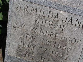 Armilda Jane Stoltz Vanderhoof
