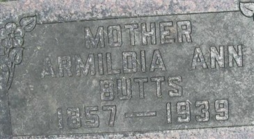 Armildia Ann Butts Armildia Ann Butts