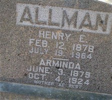 Arminda Hilton Allman Arminda Hilton Allman