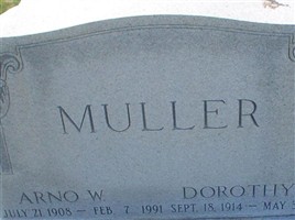 Arno W. Muller Arno W. Muller
