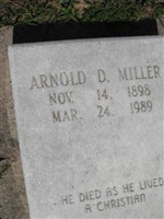 Arnold D. Miller Arnold D. Miller