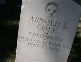 Arnold S COLE Arnold S COLE