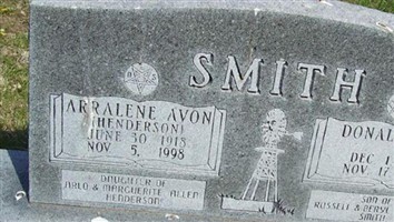 Arralene Avon Henderson Smith Arralene Avon Henderson Smith