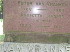 Arrietta Lansing VanVranken Arrietta Lansing VanVranken