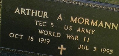 Arthur Alphonse Mormann Arthur Alphonse Mormann