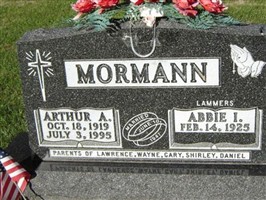 Arthur Alphonse Mormann Arthur Alphonse Mormann
