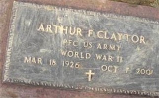 Arthur Francis Claytor Arthur Francis Claytor