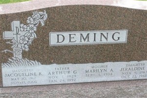Arthur George Deming Arthur George Deming