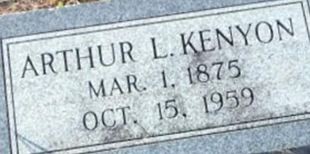 Arthur Leon Kenyon Arthur Leon Kenyon