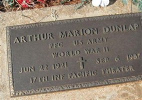 Arthur Marion Dunlap Arthur Marion Dunlap