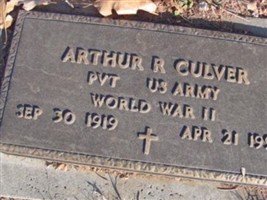 Arthur R Culver