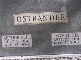Arthur Reed Ostrander, Jr Arthur Reed Ostrander, Jr