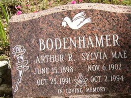 Arthur Reuben Bodenhamer Arthur Reuben Bodenhamer
