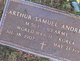 Arthur Samuel Andrews Arthur Samuel Andrews