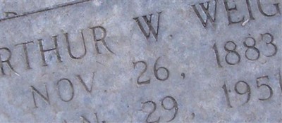 Arthur W. Weigel Arthur W. Weigel