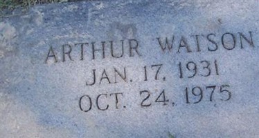 Arthur Watson Arthur Watson