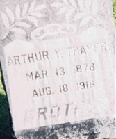 Arthur Y. Thayer Arthur Y. Thayer