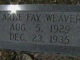 Artie Fay Weaver
