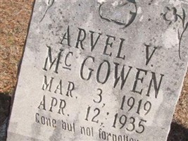 Arvel V. McGowen Arvel V. McGowen