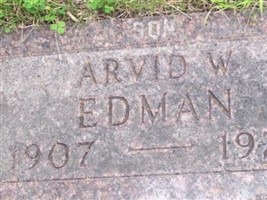 Arvid W Edman Arvid W Edman
