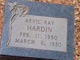 Arvil Ray Hardin