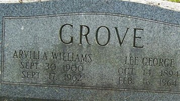 Arvilla Williams Grove
