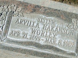 Arvillia Hakanson Worley