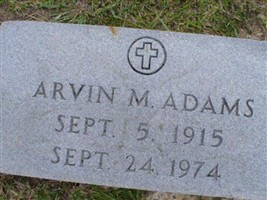 Arvin M Adams Arvin M Adams