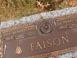 Asa Beauregard Faison Asa Beauregard Faison